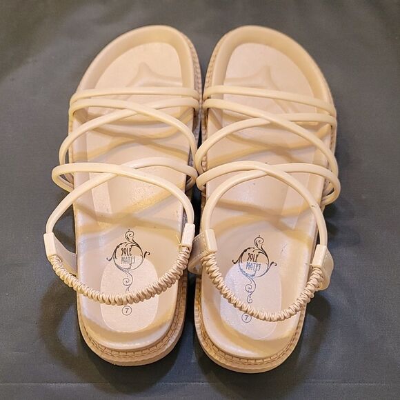 BRAND NEW SOLE MATES LADIES STRAPPY SUMMER SANDALS - Picture 9 of 16